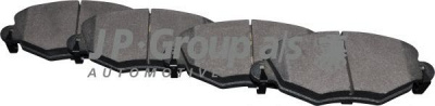 JP GROUP 1563603010 -  Колодки тормозные дисковые передние, комплект